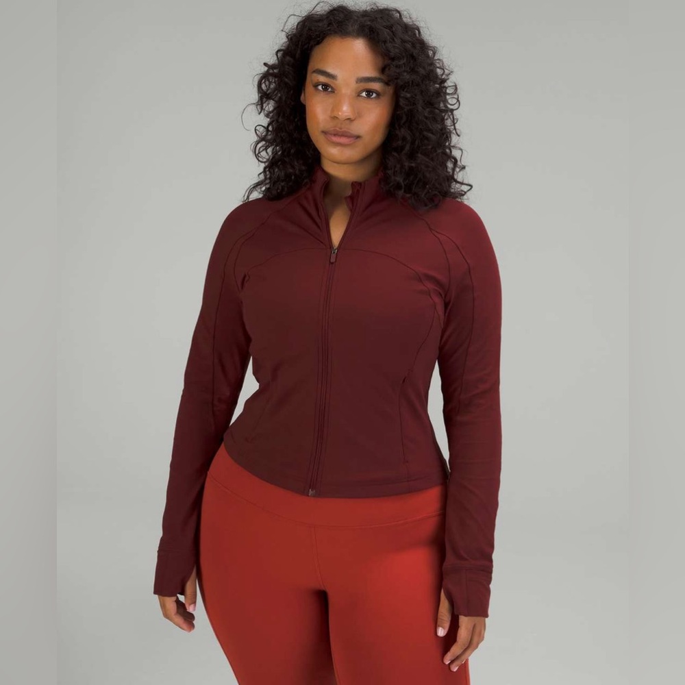 Lululemon Define Cropped Jacket *NULU* [COLOR RARE: RED MERLOT]